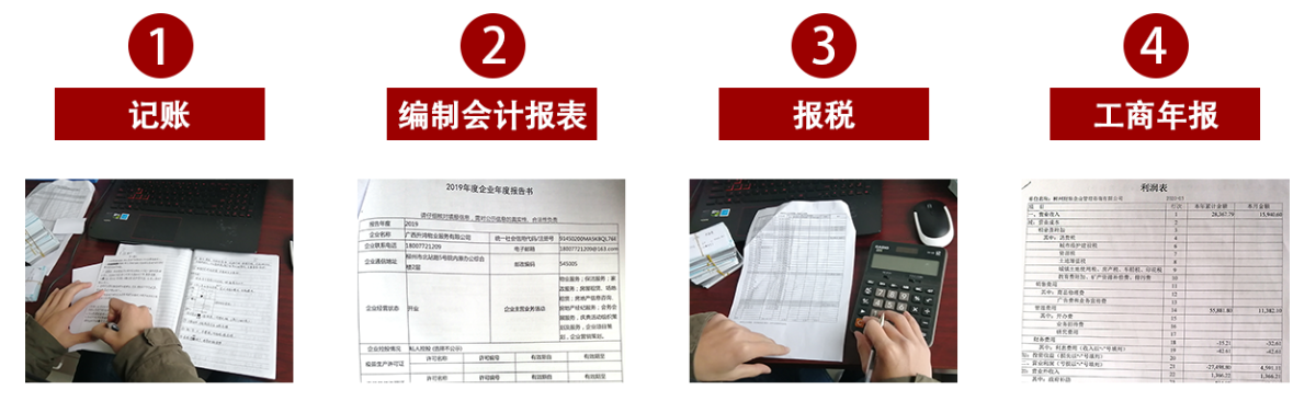 代理记账内容